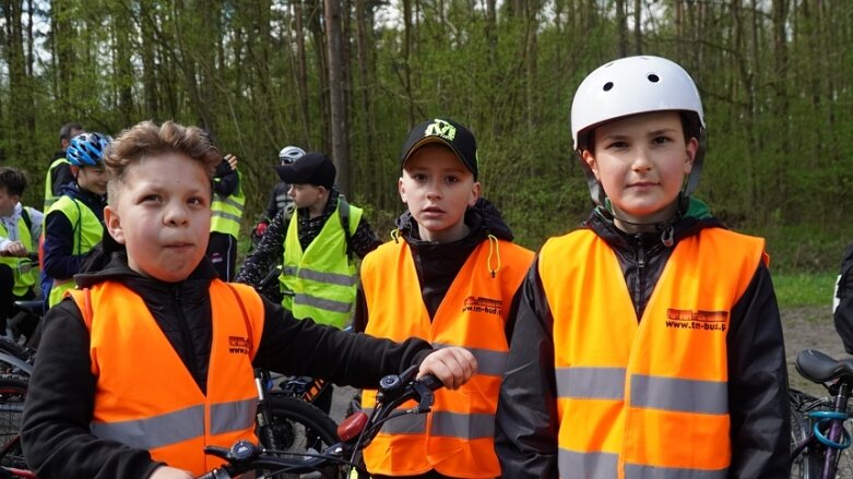  Bezpiecznie na rowerze. Cezary Zamana gościł w Skierniewicach 