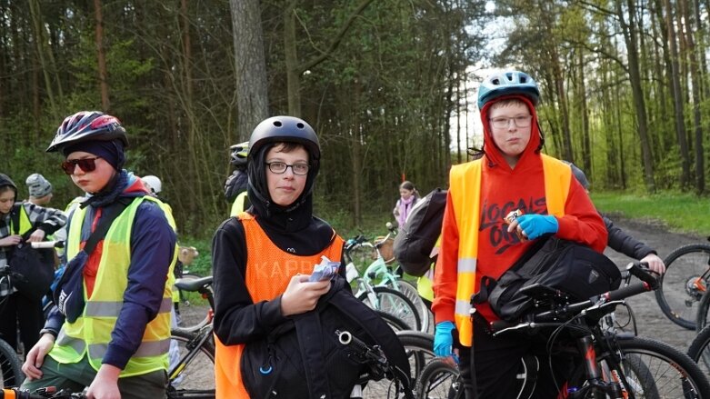  Bezpiecznie na rowerze. Cezary Zamana gościł w Skierniewicach 