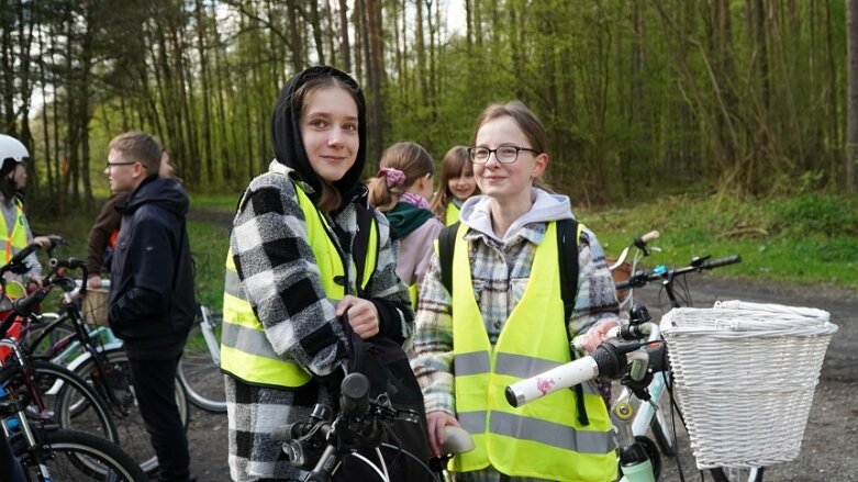  Bezpiecznie na rowerze. Cezary Zamana gościł w Skierniewicach 