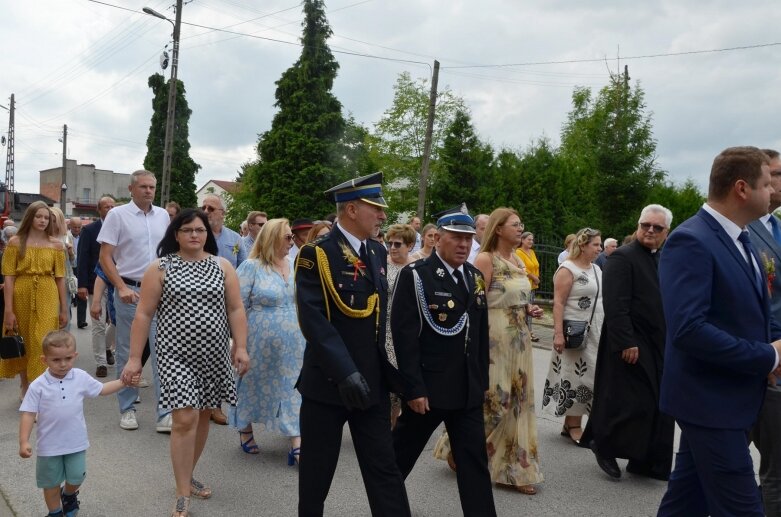  Burmistrz Jeżowa na dożynki wjechał wierzchem 