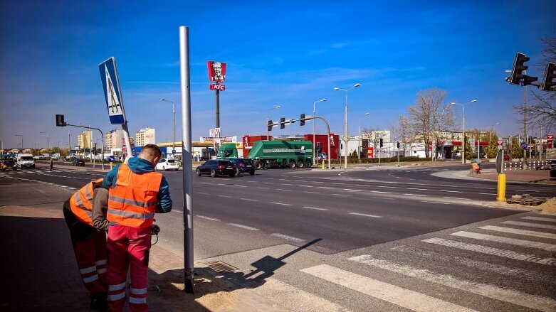  Chaos na skrzyżowaniu potrwa do piątku 