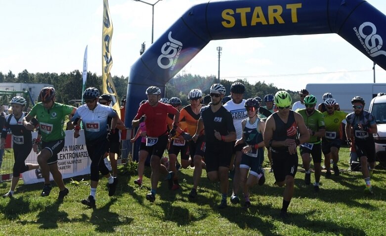  Cross Triathlon Skierniewice, zwycięstwo Mateusza Matusiaka  