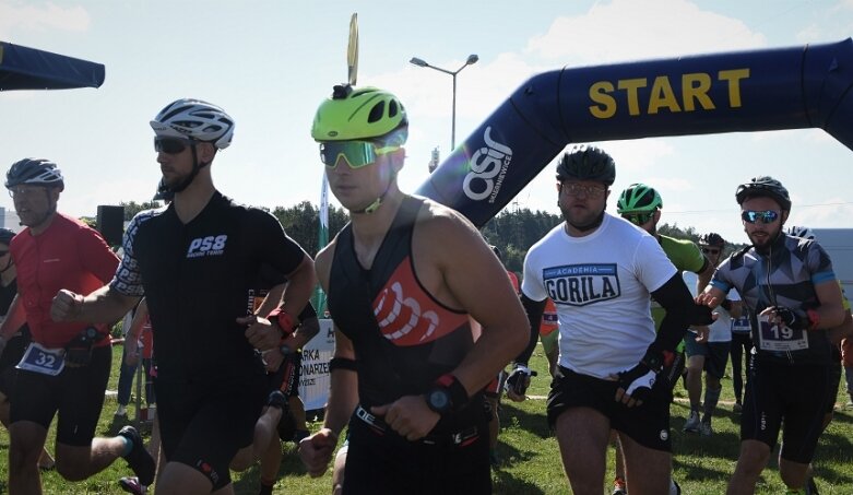  Cross Triathlon Skierniewice, zwycięstwo Mateusza Matusiaka  