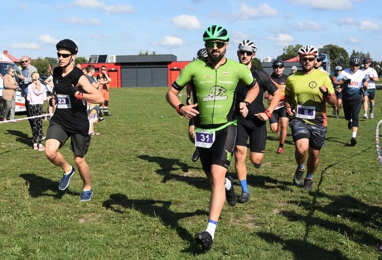  Cross Triathlon Skierniewice, zwycięstwo Mateusza Matusiaka  