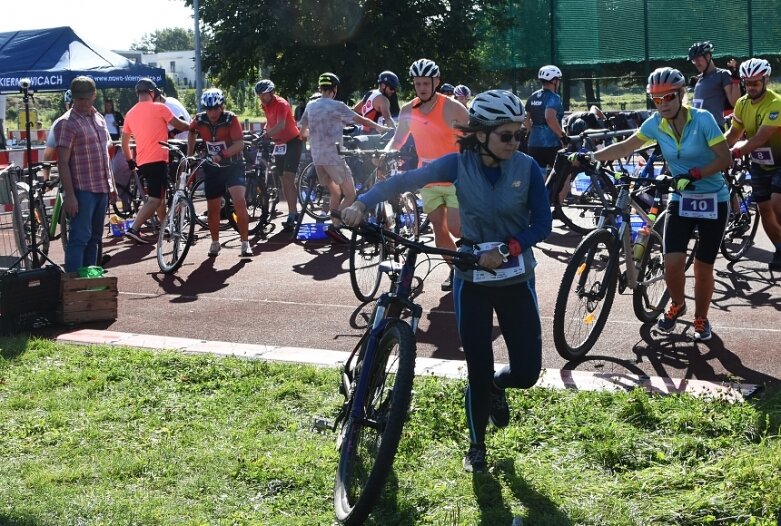  Cross Triathlon Skierniewice, zwycięstwo Mateusza Matusiaka  