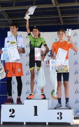  Cross Triathlon Skierniewice, zwycięstwo Mateusza Matusiaka  