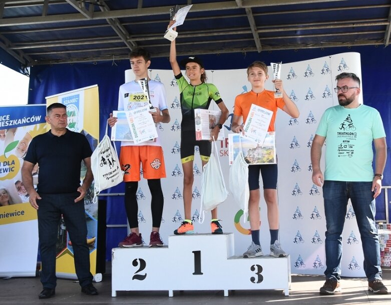  Cross Triathlon Skierniewice, zwycięstwo Mateusza Matusiaka  