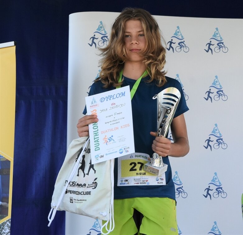  Cross Triathlon Skierniewice, zwycięstwo Mateusza Matusiaka  