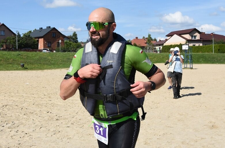  Cross Triathlon Skierniewice, zwycięstwo Mateusza Matusiaka  