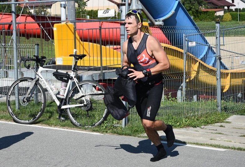  Cross Triathlon Skierniewice, zwycięstwo Mateusza Matusiaka  