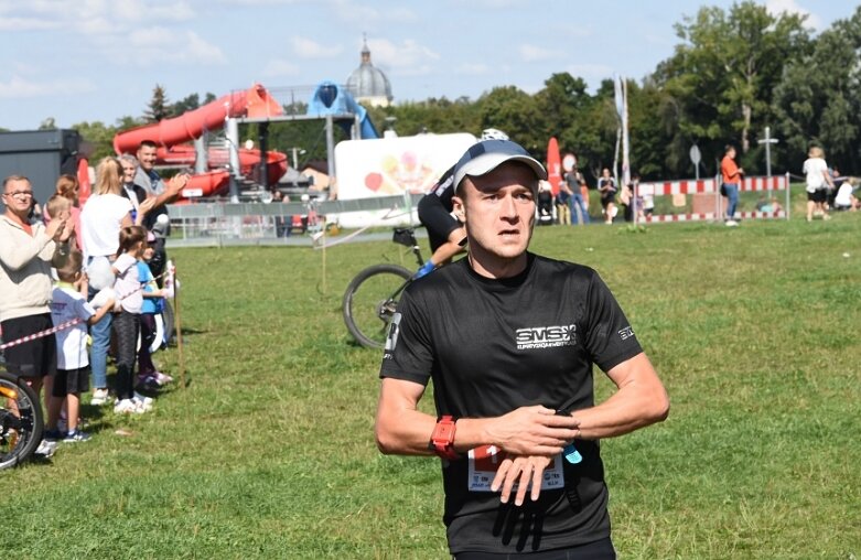  Cross Triathlon Skierniewice, zwycięstwo Mateusza Matusiaka  