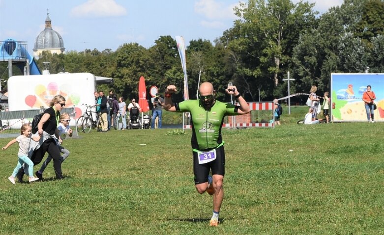  Cross Triathlon Skierniewice, zwycięstwo Mateusza Matusiaka  