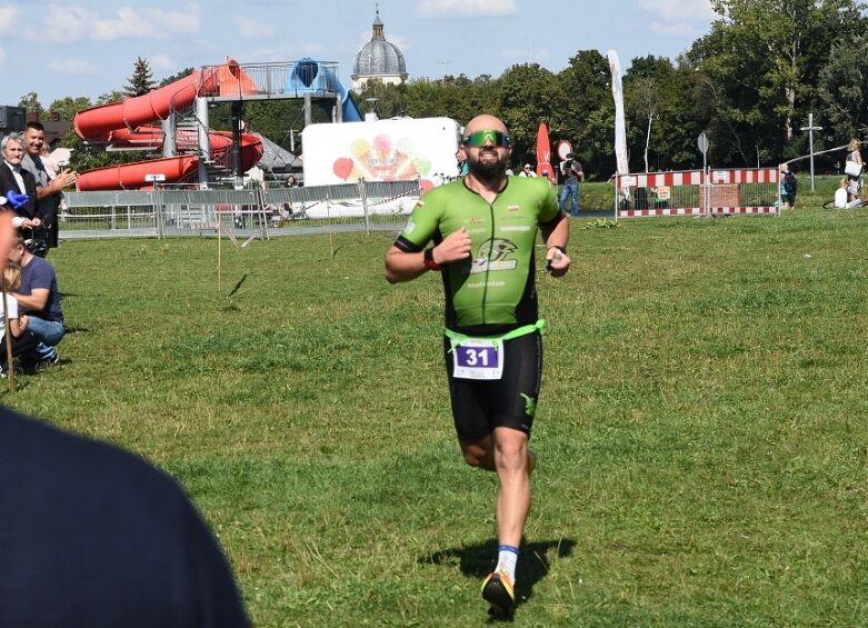  Cross Triathlon Skierniewice, zwycięstwo Mateusza Matusiaka  