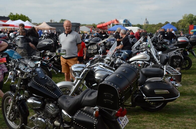  Do Skierniewic przyjechali motocykliści z całej Polski 