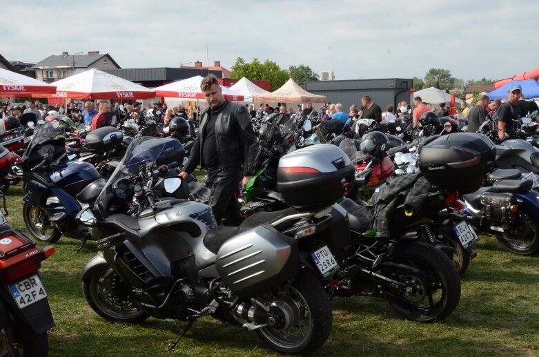  Do Skierniewic przyjechali motocykliści z całej Polski 