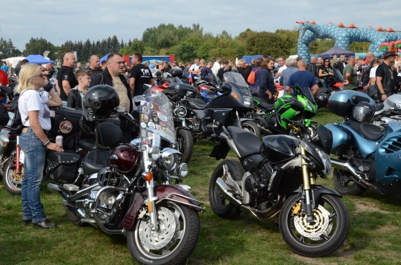  Do Skierniewic przyjechali motocykliści z całej Polski 