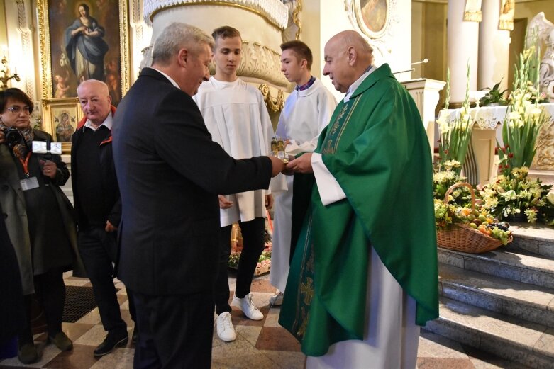  Dożynki w kościele św. Jakuba. Dziękowano za plony 