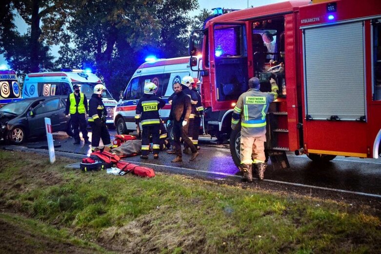  Dramat rodziny z Żyrardowa w Pamiętnej pod Skierniewicami 