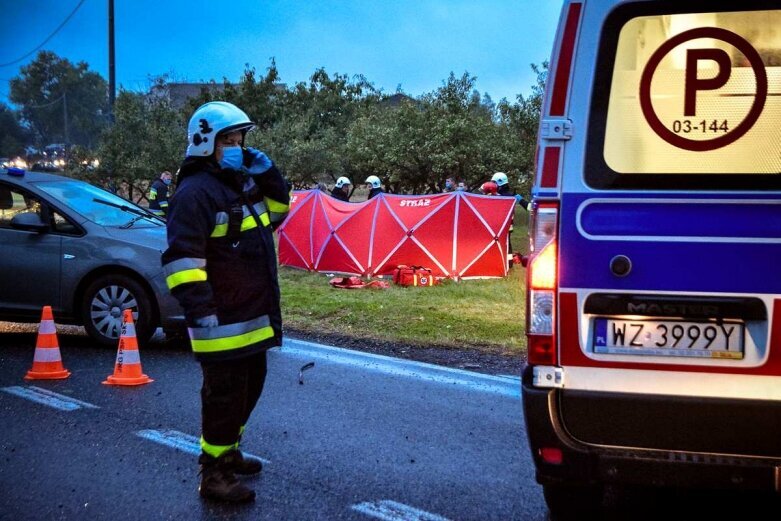  Dramat rodziny z Żyrardowa w Pamiętnej pod Skierniewicami 