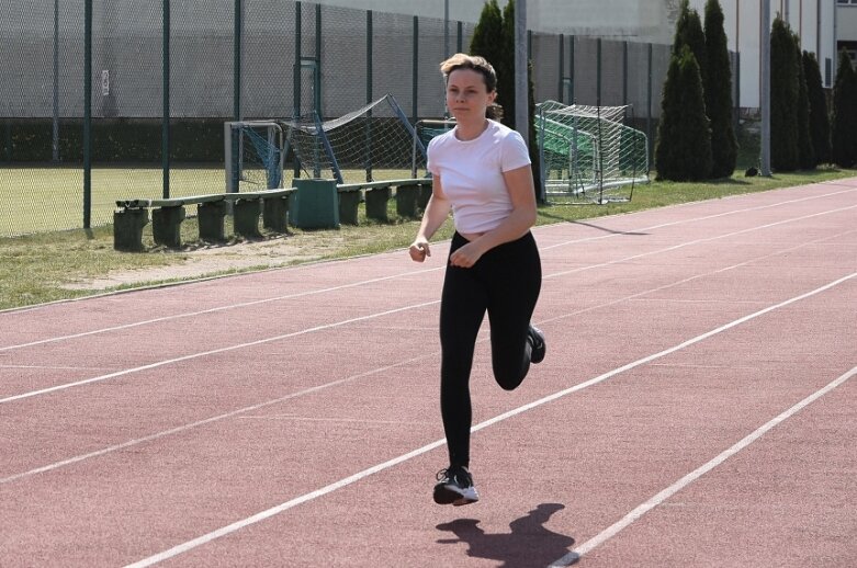  Drużynowa lekka atletyka na stadionie przy ulicy Tetmajera 