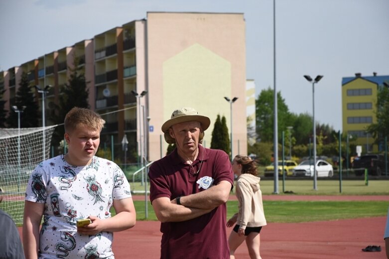  Drużynowa lekka atletyka na stadionie przy ulicy Tetmajera 