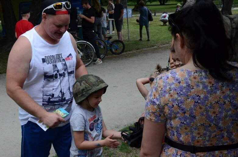  Dzień Dziecka w Skierniewicach: Park Miejski zaminił się w park jurajski 