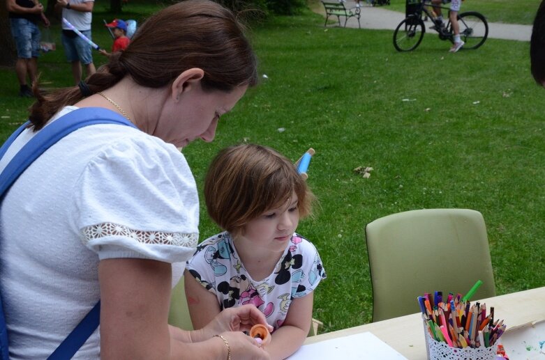  Dzień Dziecka w Skierniewicach: Park Miejski zaminił się w park jurajski 