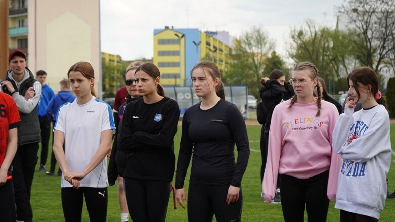  Festiwal sztafet na stadionie przy ulicy Tetmajera 