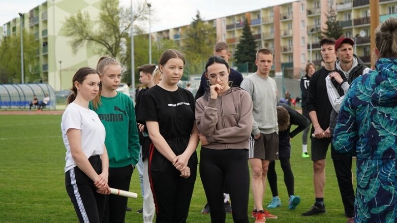  Festiwal sztafet na stadionie przy ulicy Tetmajera 