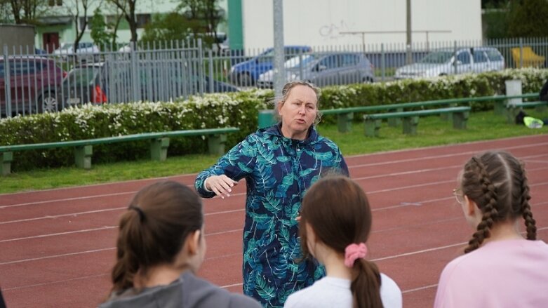  Festiwal sztafet na stadionie przy ulicy Tetmajera 