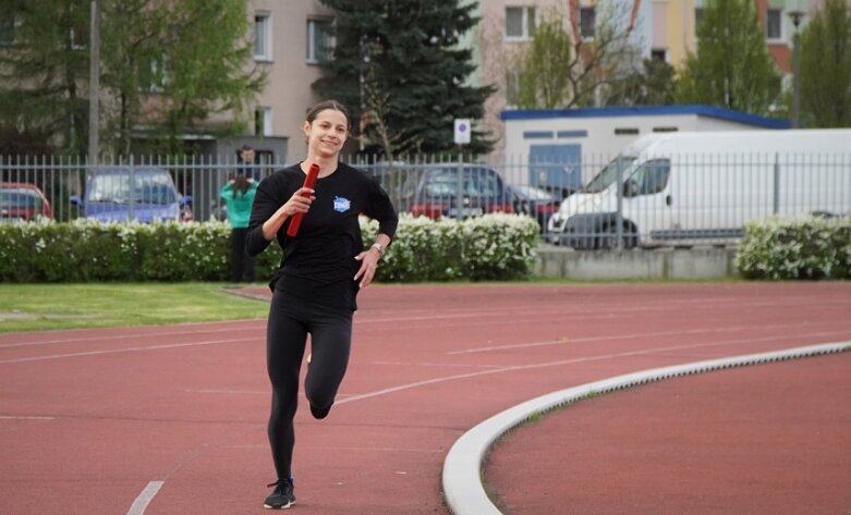  Festiwal sztafet na stadionie przy ulicy Tetmajera 