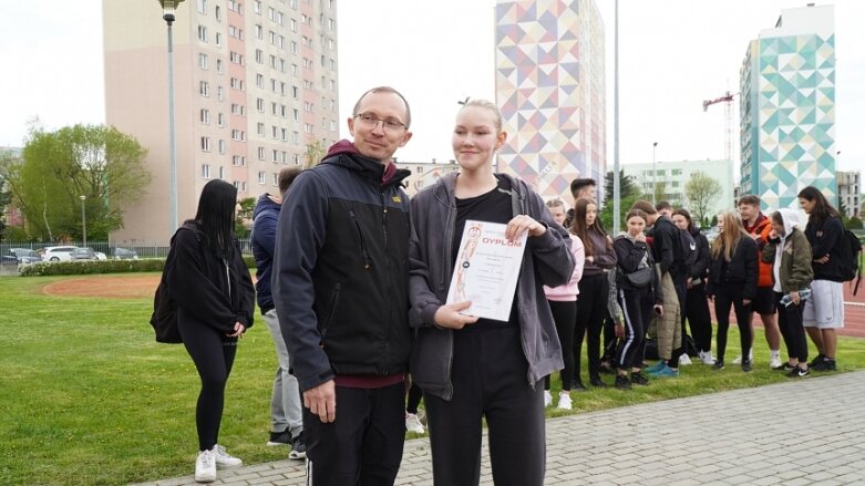  Festiwal sztafet na stadionie przy ulicy Tetmajera 