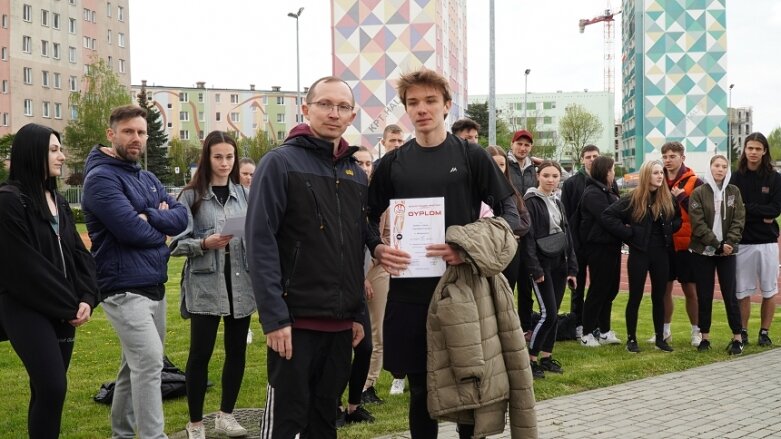  Festiwal sztafet na stadionie przy ulicy Tetmajera 