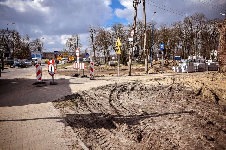  Jak wygląda ulica Rawska w przebudowie 