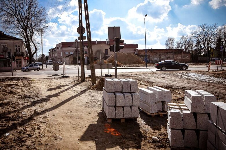  Jak wygląda ulica Rawska w przebudowie 