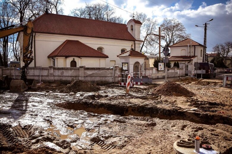  Jak wygląda ulica Rawska w przebudowie 