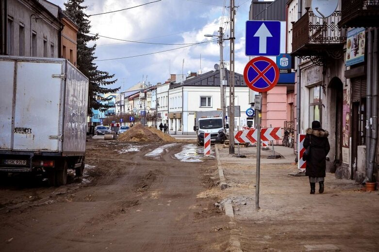  Jak wygląda ulica Rawska w przebudowie 