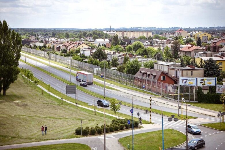  Jak wyglądają Skierniewice z wysokości 25 metrów 