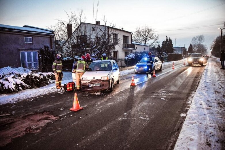  Kolizja na ulicy Zwierzynieckiej 