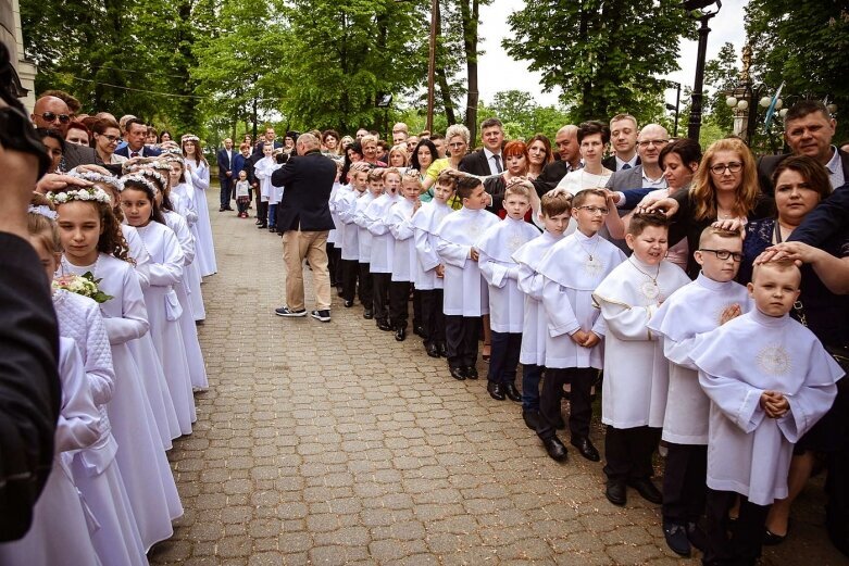  Komunie 2019 w Skierniewicach: kościół św. Jakuba 