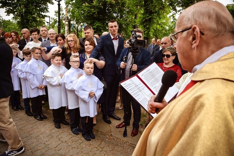  Komunie 2019 w Skierniewicach: kościół św. Jakuba 