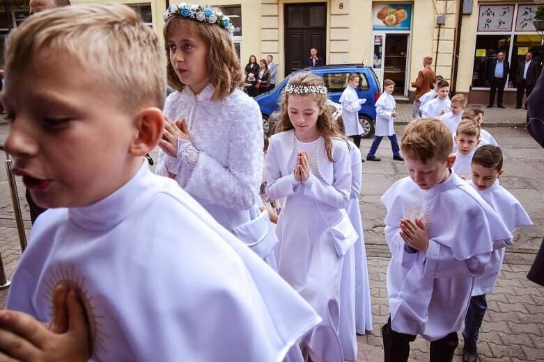  Komunie 2019 w Skierniewicach: kościół św. Jakuba 