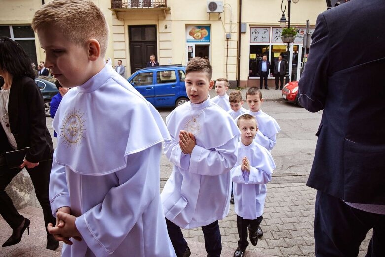  Komunie 2019 w Skierniewicach: kościół św. Jakuba 