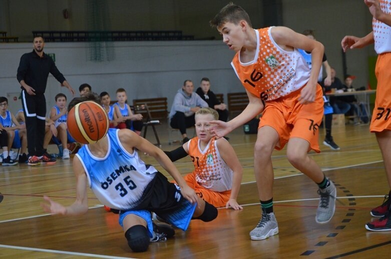  Koszykarskie derby miasta w lidze młodzików 