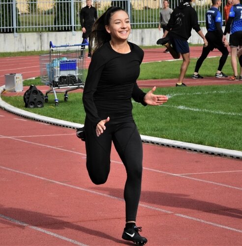  Lekkoatletyczna Licealiada na stadionie przy ulicy Tetmajera 