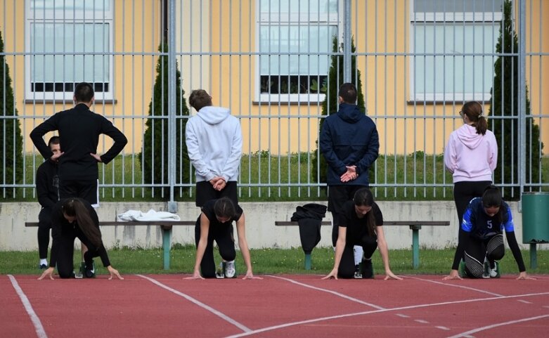  Lekkoatletyczna Licealiada na stadionie przy ulicy Tetmajera 