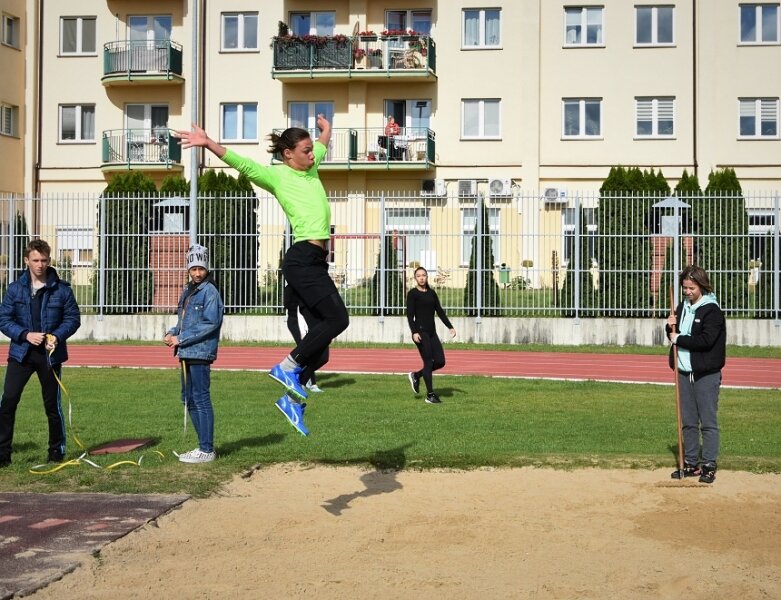  Lekkoatletyczna Licealiada na stadionie przy ulicy Tetmajera 