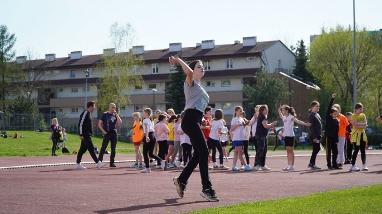  Lekkoatletyczna wiosna na stadionie przy ulicy Tetmajera 