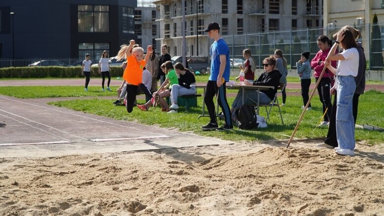  Lekkoatletyczna wiosna na stadionie przy ulicy Tetmajera 