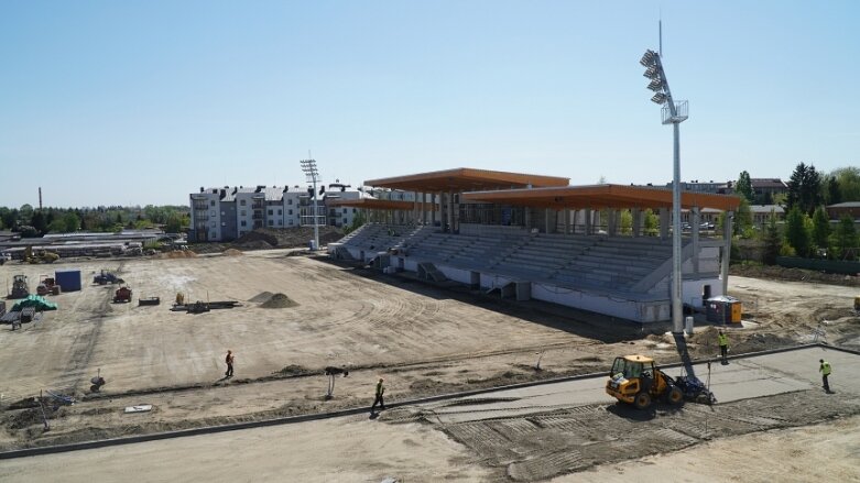  Listopadowy termin oddania nowego stadionu miejskiego niezagrożony 